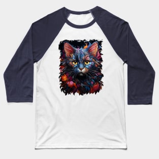 Kitty cat Baseball T-Shirt